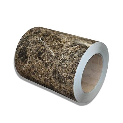 購入 3-8 トンの色塗り鋼コイル 表面にしわがある PE/SMP/HDP/PVDF オンライン製造