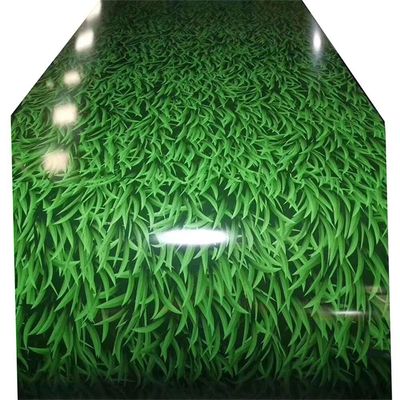 購入 ASTM A755M PpgiはGIの鋼鉄を巻く普及した小さい草パターンを塗装済み オンライン製造