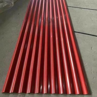 購入 0.28mmの波の屋外色はシートASTM A755/EN 10346の標準に屋根を付けることに塗った オンライン製造