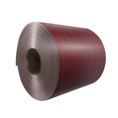 購入 1.2mm 厚さ イミテーション 木製ローラー コーティング アルミニウムコイル オンライン製造