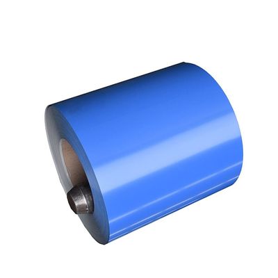 ASTM A755 50インチ幅の青い色のプリペイント鋼コイル 屋根用青い色のコイル